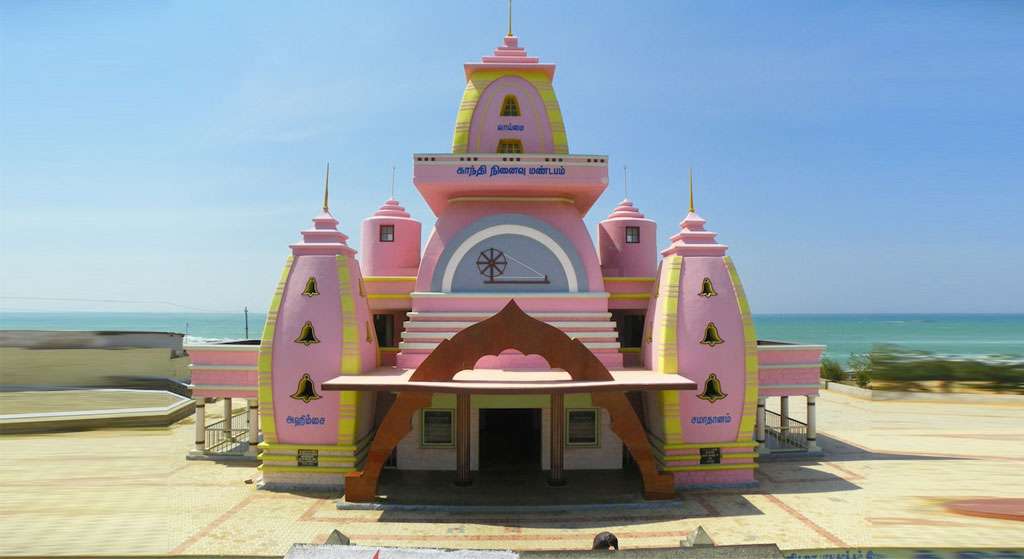 GANDHI MEMORIAL AT KANYAKUMARI